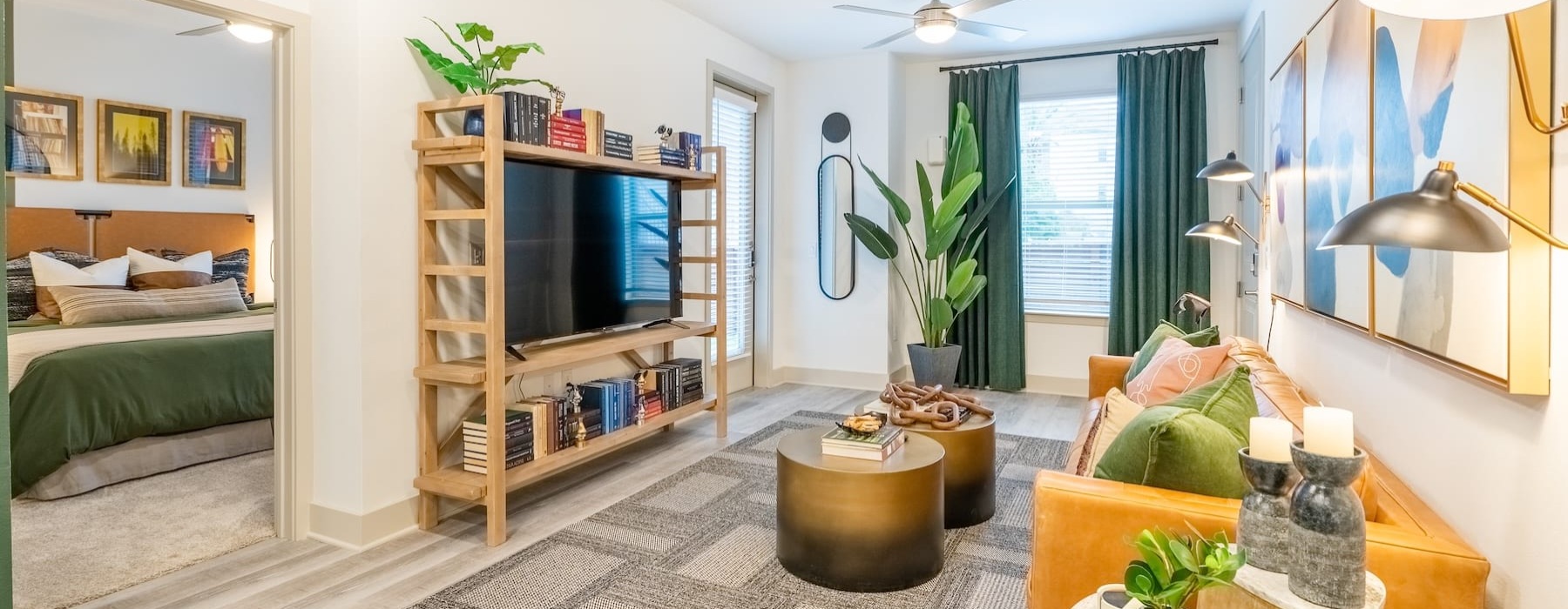 spacious and bright living room
